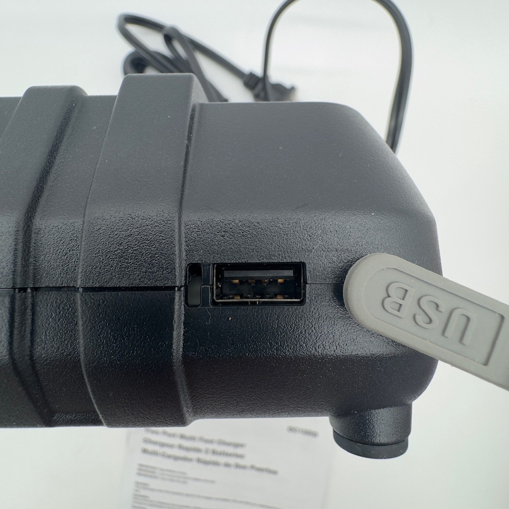 Makita DC18RD Dual Port Rapid Battery Charger 18V LXT Li-Ion USB NEW - Picture 3 of 9